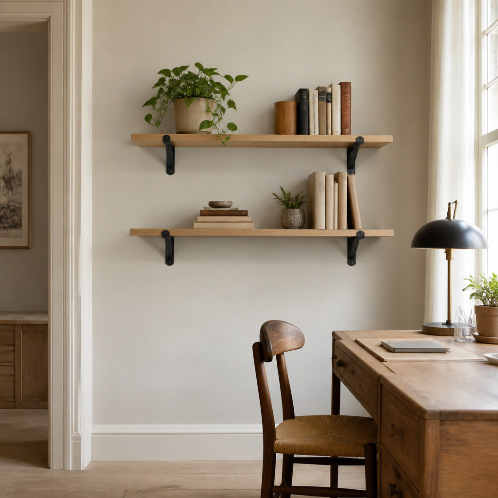Office wall shelf