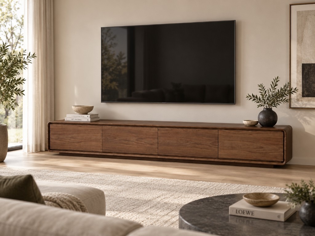 Meuble TV en bois